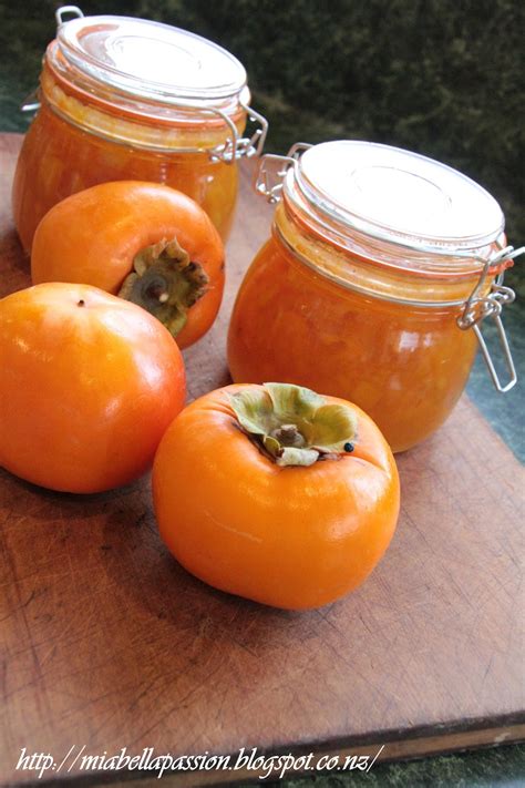 Easy Persimmon Jam... | Persimmon jam recipe, Jam recipes, Persimmon