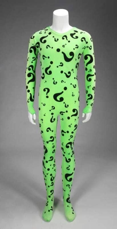 RIDDLER COSTUME FROM BATMAN FOREVER - Current price: US$6000