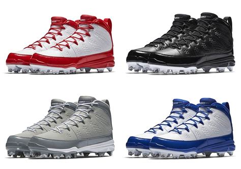 Nike Air Jordan 9 Retro Metal Cleat-