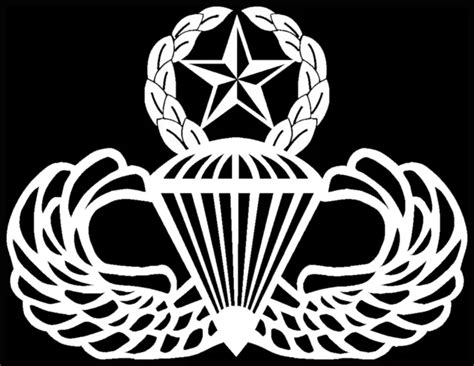 ARMY AIRBORNE MASTER Jump Wings Vinyl Car Window Decal Sticker US Seller $6.79 - PicClick