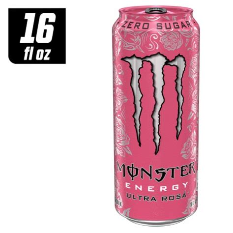 Monster® Zero Sugar Ultra Rosa Energy Drink Can, 16 fl oz - Ralphs