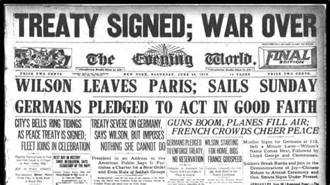 Tough Terms: The Treaty of Versailles