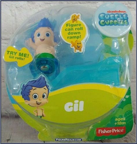 Gil - Bubble Guppies - Basic Series - Fisher-Price Action Figure