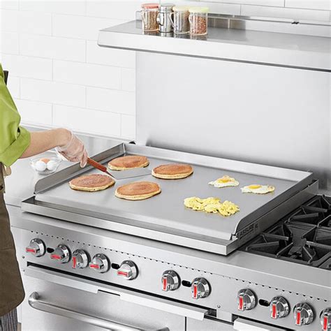 35 7/8" x 27" x 4" Add-On 6 Burner Griddle Top