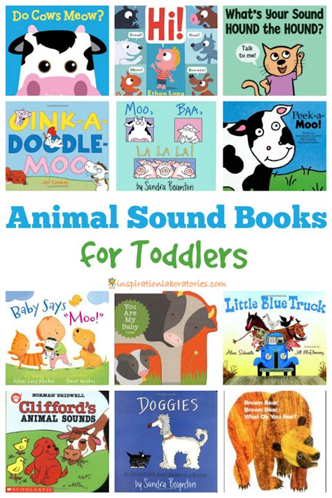 12 Great Animal Sound Books for Toddlers | Inspiration Laboratories