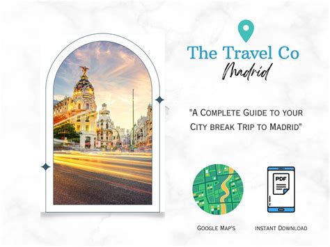 Madrid City Guide, Madrid Tourist Guide, Madrid Guide - Etsy