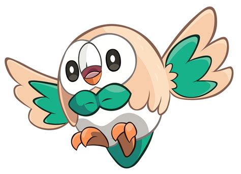 50+ New Rowlet Pokemon | Pokemon, Mario characters, Disney characters