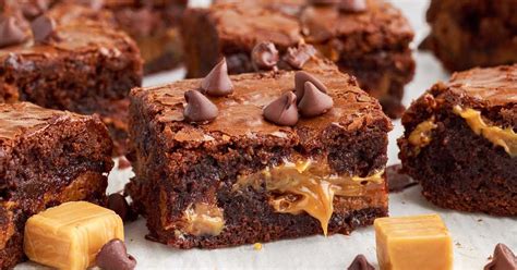 Caramel Brownies - Pass the Dessert