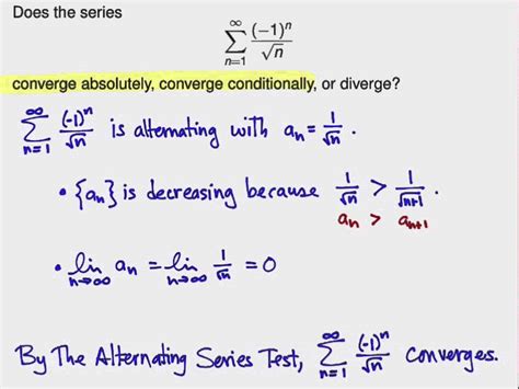 Screencast 8.4.5: Conditional convergence - YouTube