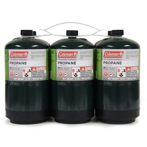 Coleman 16-oz. Propane Camping Cylinder (6 pk.) - saiitt