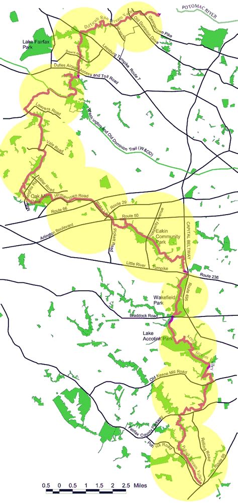 Cross County Trail Maps | Park Authority