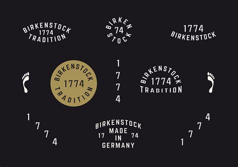 1774 Birkenstock brand logo :: Behance