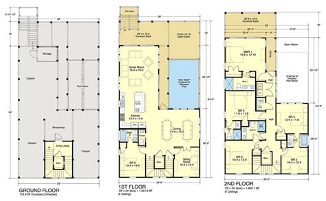 Denah Rumah Type 45 2 Lantai - Modern Minimalis