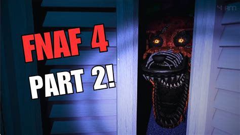 JUMPSCARES ALL AROUND | FNAF 4 (Part 2) - YouTube