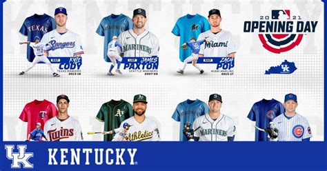 Six Former Wildcats Set for MLB Opening Day – UK Athletics