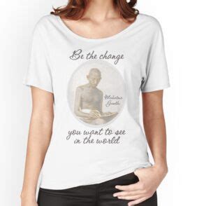 "Mahatma Gandhi Quote" T-Shirts & Hoodies by cowpie | Redbubble