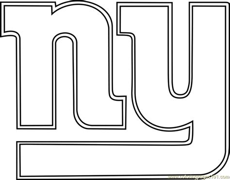 Printable Ny Giants Logo