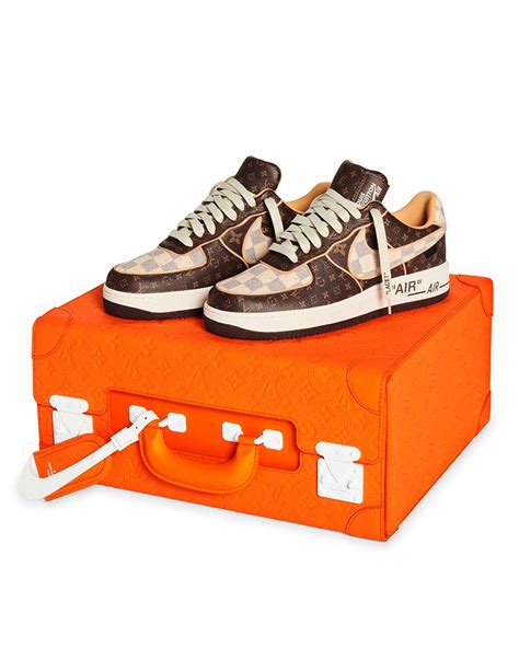 Virgil Abloh's Louis Vuitton x Nike Air Force 1 Auction Prices