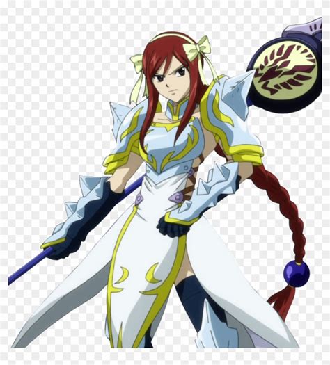 Erza Scarlet From Fairy Tail Photo - Erza Scarlet Lightning Empress Armor, HD Png Download ...