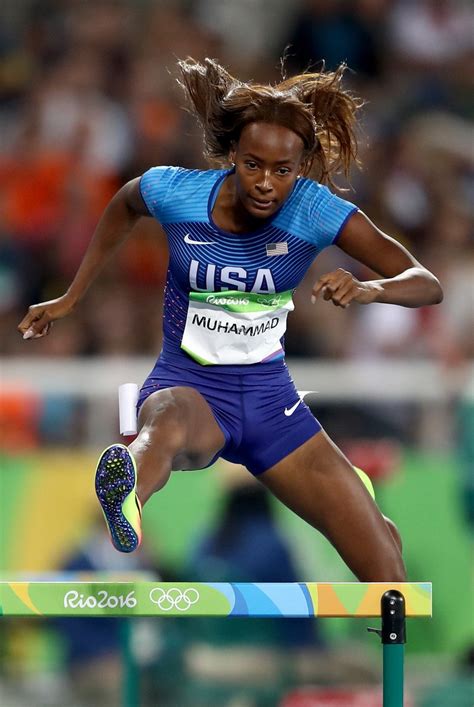 Dalilah Muhammad Hurdles - USA's Dalilah Muhammad during the Women's ...