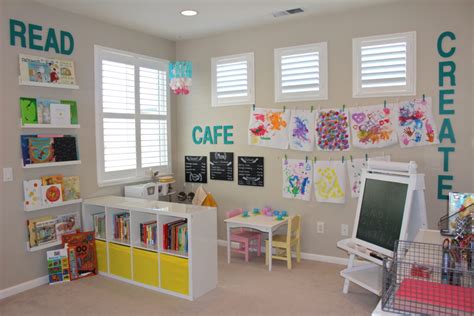 Preschool Inspired Playroom - Project Nursery