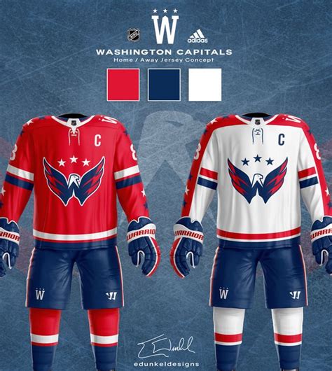 A Deeper Look into the Adidas Reverse Retro Jersey: Washington Capitals ...