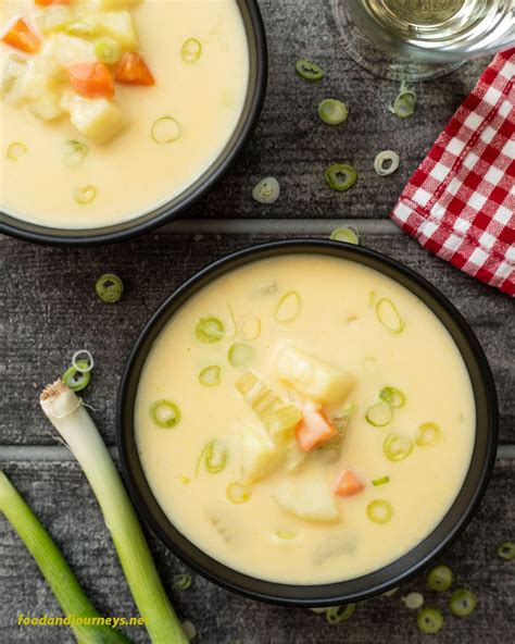 German Potato Soup (Kartoffelsuppe) - Food and Journeys®