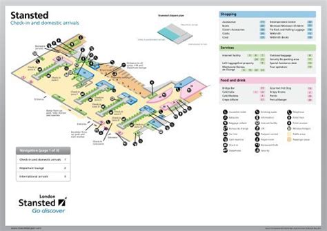 Terminal Map - London Stansted Airport