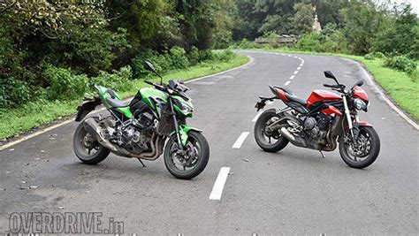 Comparison: 2017 Kawasaki Z900 vs 2017 Triumph Street Triple S - Overdrive