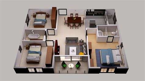 3D House Map Design Services at best price in New Delhi | ID: 22297928491