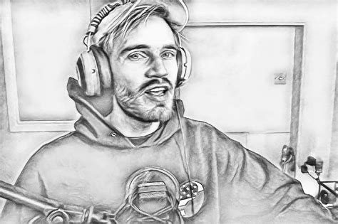 Drawing of pewdiepie : r/ZHCSubmissions