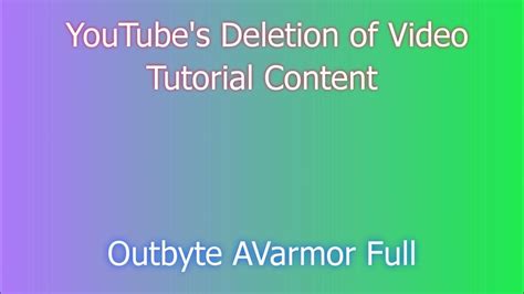 Outbyte AVarmor Download | Outbyte AVarmor PC Download Guide | Get Outbyte AVarmor - YouTube