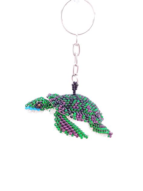 Beaded Turtle Keychain » Tribal Roots