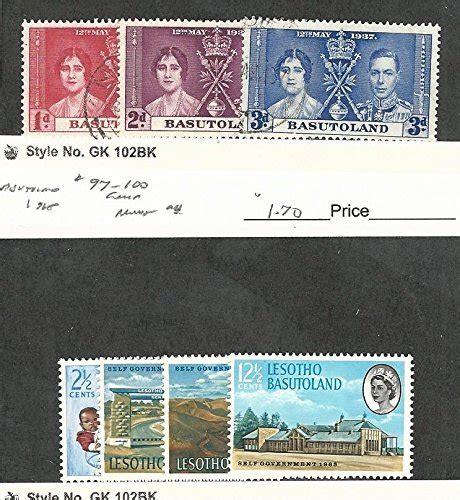 Basutoland rare stamps for philatelists and other buyers ~ MegaMinistore