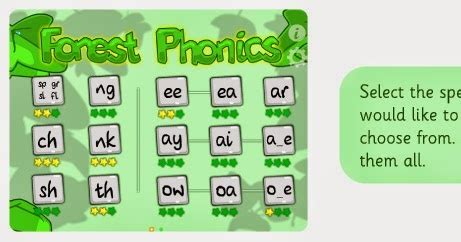 English with Eve: "Forest Phonics": A Spelling Game