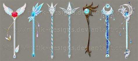 Staff Sword Design, Anime Weapons, Pinturas Disney, Magical Jewelry, Weapon Concept Art, Art ...