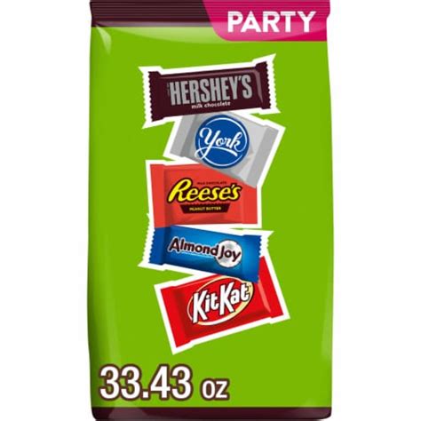 Hershey Milk and Dark Chocolate Assortment Snack Size Easter Bulk Party ...