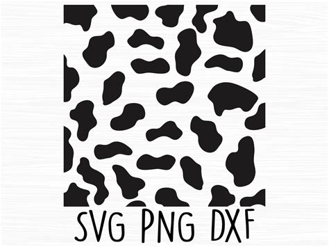 Cow Print Svg Cow Svg Animal Print Svg Svg Files for Cricut - Etsy