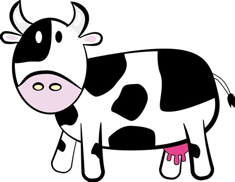 32+ Cow clipart black and white png info