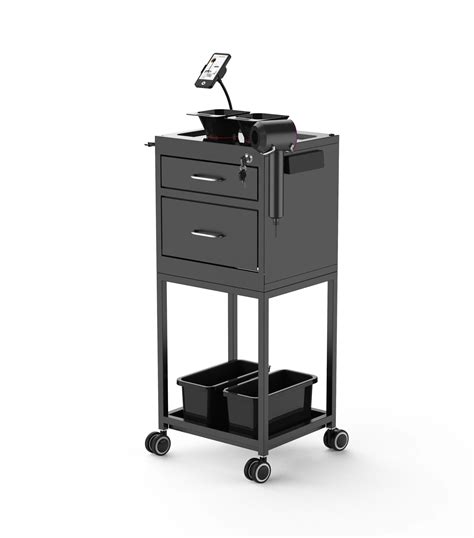 Lockable Salon Metal Trolley Cart – Spa and Salon Supplies