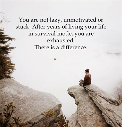 You are not lazy, unmotivated or stuck. After years of living your life ...