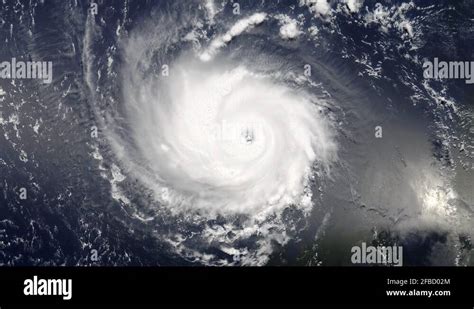 Rotating hurricane Frances satellite view Stock Video Footage - Alamy