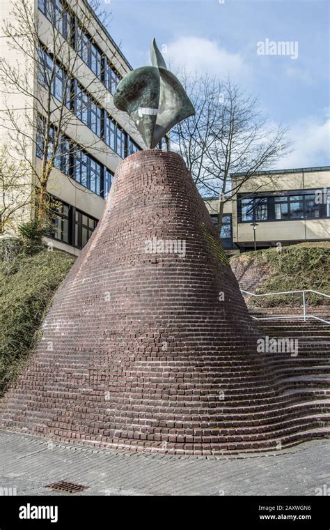 Siegen University with landmarks Stock Photo - Alamy