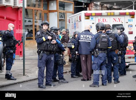 The New York Police Department (NYPD) conduct an active shooter ...