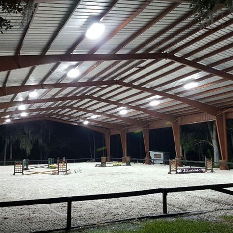 High Bay LED Arena Light | RAMM Horse Stalls