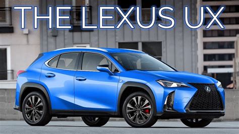 The Smallest Lexus Crossover | 2019 Lexus UX UX200 & UX250H F-Sport Details - YouTube