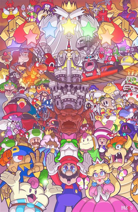 Super Mario RPG Tribute Poster : r/Mario