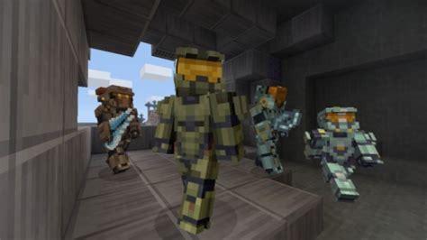 Master Chief Skins Appear In Minecraft Switch - Game Informer