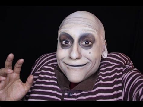 ADDAMS FAMILY UNCLE FESTER - special fx makeup tutorial engl - YouTube | Addams family musical ...