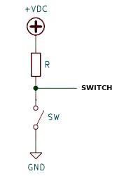 Debouncing switches with vertical counters